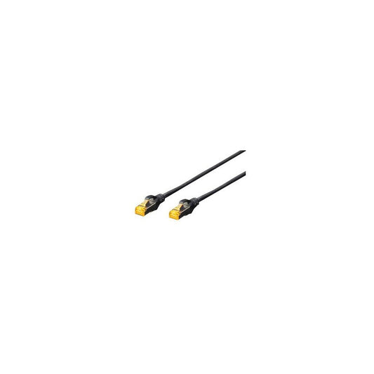 DIGITUS Câble de brassage Cat.6A, S/FTP, 7,0 m, noir