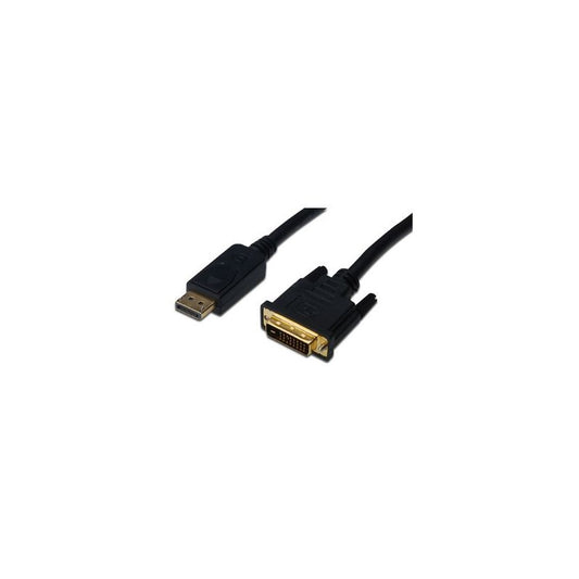 DIGITUS Câble adaptateur DisplayPort, DP - DVI-D 24+1, 2,0 m