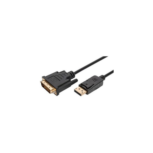 DIGITUS Câble adaptateur, DP - DVI-D 24+1, 3,0 m