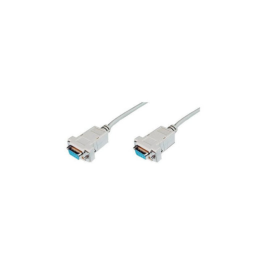 DIGITUS Câble de raccordement zéro modem, 9 broches Sub-D