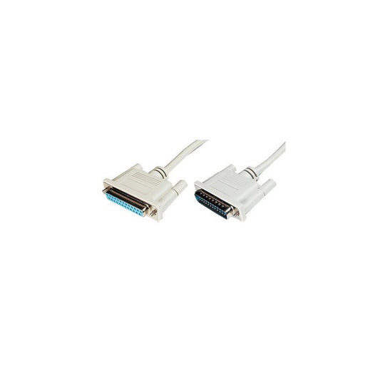 DIGITUS Câble Sub-D 25 broches, mâle - femelle, 5,0 m