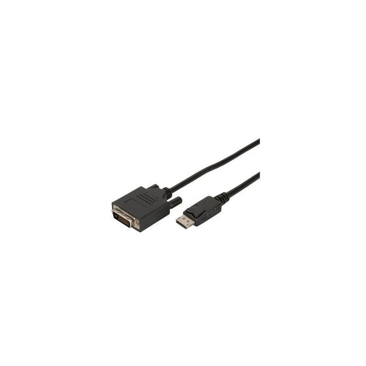 DIGITUS Câble adaptateur, DisplayPort - DVI-D, 2,0 m, noir