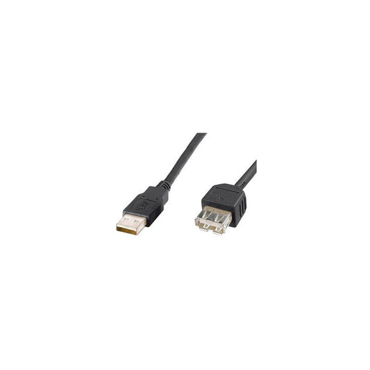 DIGITUS Rallonge USB 2.0, noir, 3,0 m