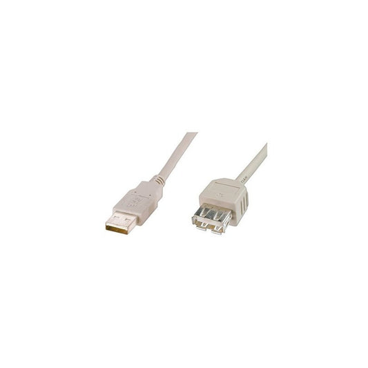 DIGITUS Rallonge USB 2.0, 1,8 m, beige