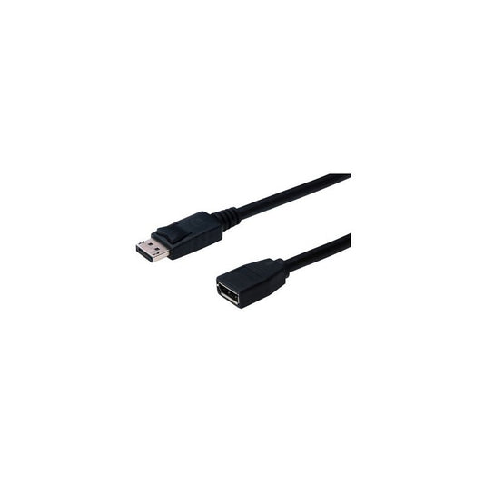 DIGITUS Rallonge DisplayPort 1.2, 2,0 m, noir