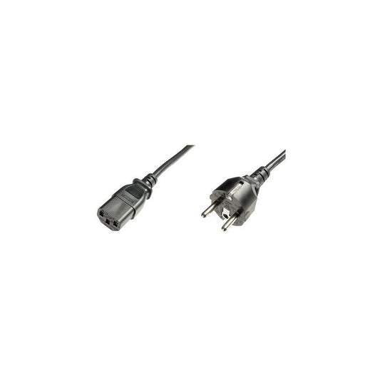 DIGITUS Câble d'alimentation avec prise de terre, 1,2 m