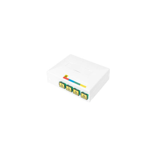 DIGITUS Boîtier vide FTTX  pour 4 x couplages SC SX
