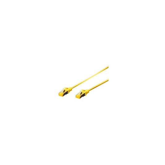 DIGITUS Câble de brassage Cat.6A, S/FTP, 2,0 m, par 10,jaune