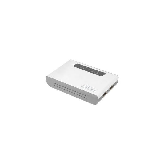 DIGITUS Serveur réseau multifonctions sans fil 2 ports USB