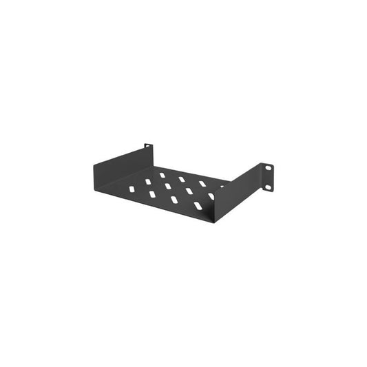 DIGITUS Etagère 10", 1U, noir RAL 9005