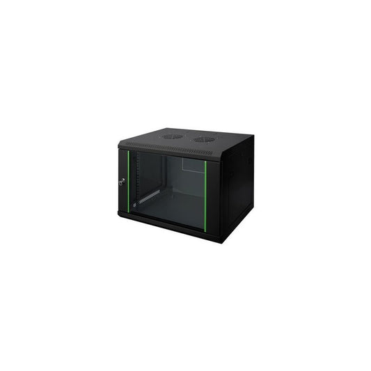 DIGITUS Boîtier mural 19" Dynamic Basic, 9 U, noir
