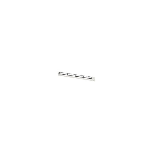 DIGITUS Panneau de brassage modulaire, 1 U, 24 ports, argent