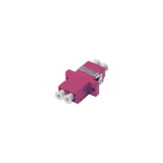 DIGITUS Coupleur fibre optique, LC-LC, Duplex, Multimode OM4