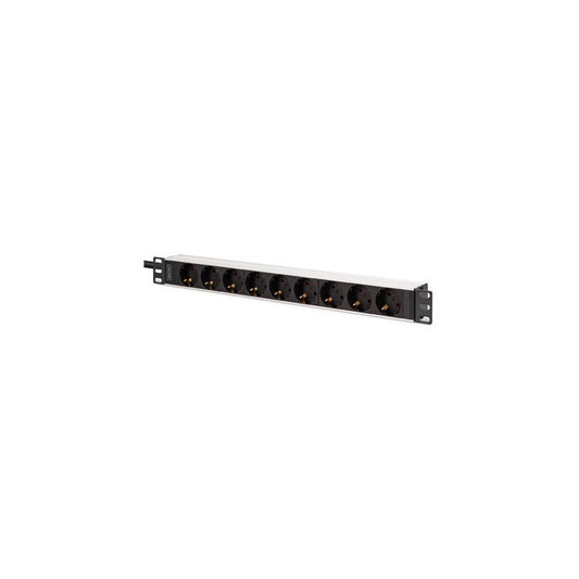 DIGITUS 19" Steckdosenleiste, mit Kaltegräte-Stecker, 9-fach