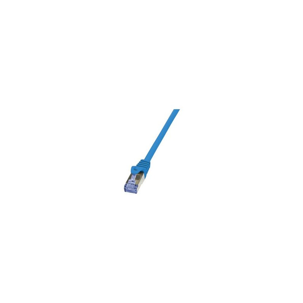 LogiLink Câble patch, Cat. 6A, S/FTP, 5,0 m, bleu