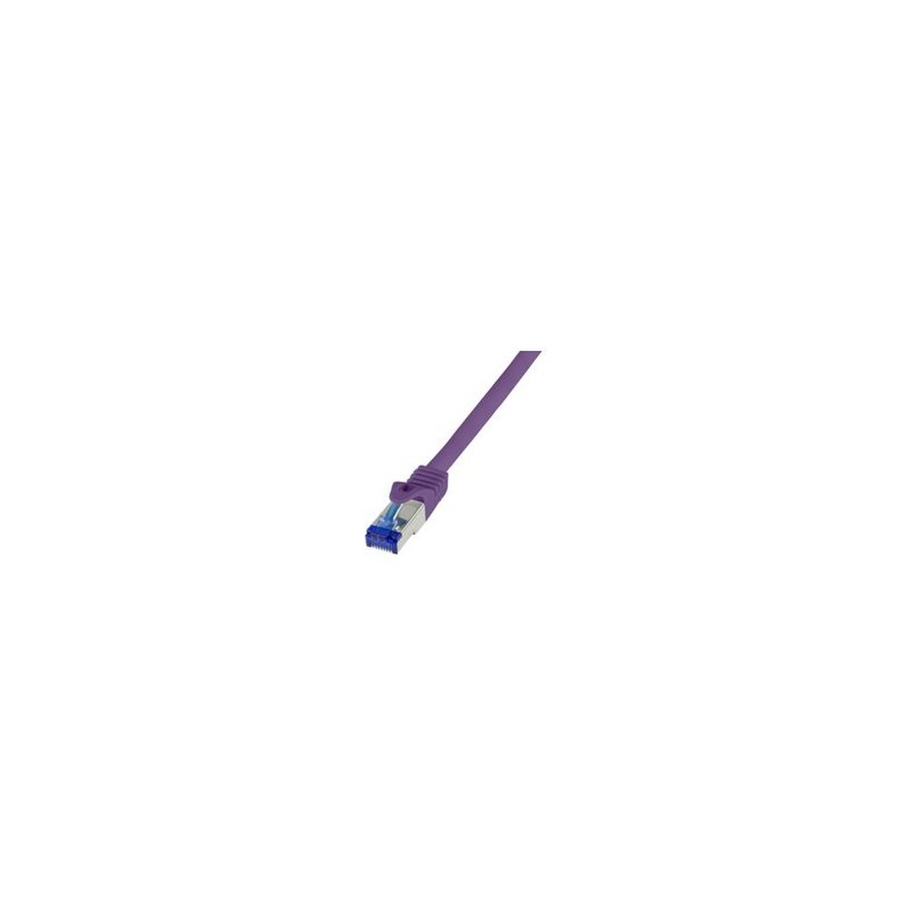 LogiLink Câble patch Ultraflex, Cat.6A, S/FTP, 2,0 m, violet