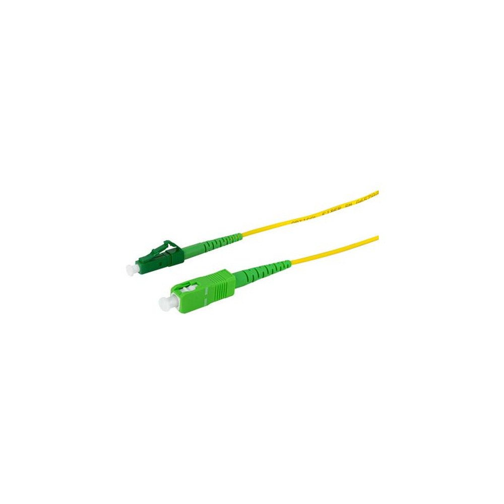 LogiLink Câble patch fibre optique, OS2, 3,0 m, jaune