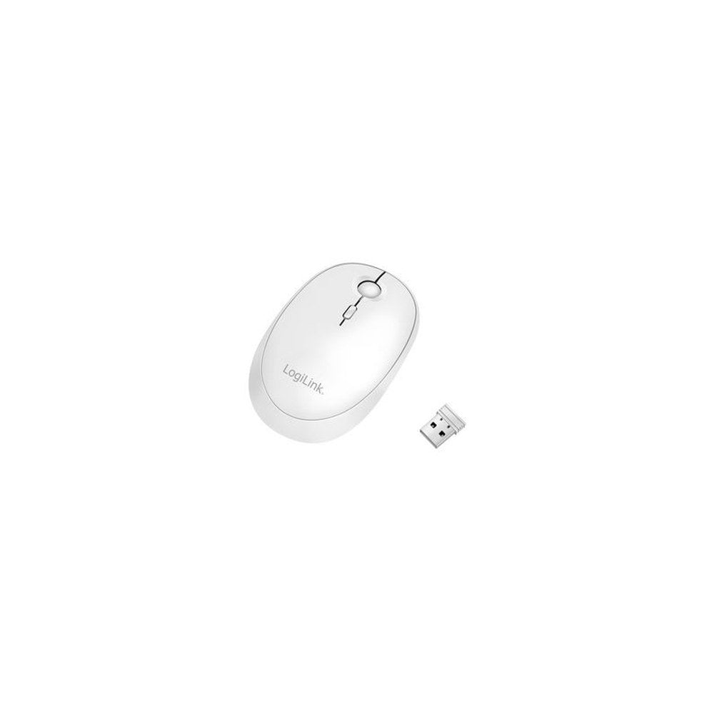 LogiLink Souris optique, sans fil, blanc