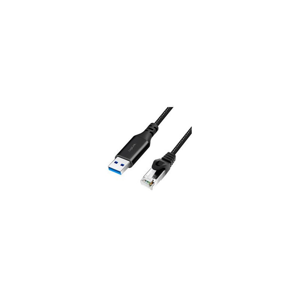 LogiLink Câble Ethernet USB 3.0, USB-A - RJ45, 15 m