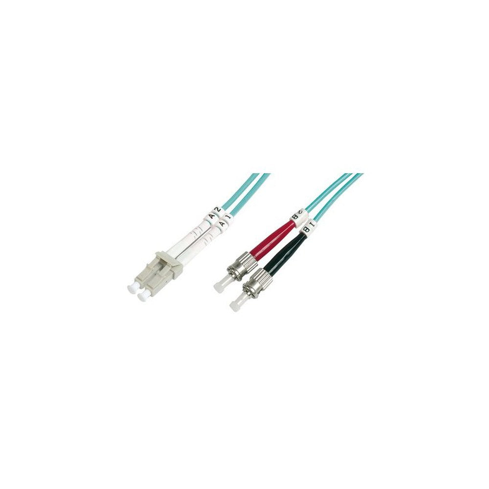 DIGITUS Câble à fibres optiques OM3, mâle LT - mâle ST, 10 m