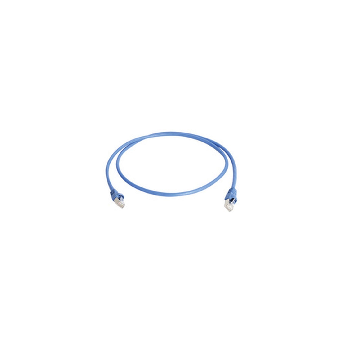 Telegärtner Câble patch Cat.6A (profond), S-FTP, 0,5 m, bleu