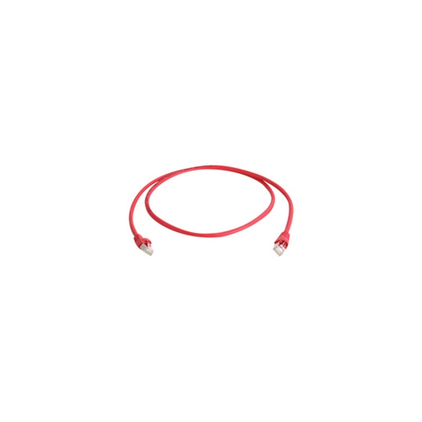 Telegärtner Câble patch, Cat.6A, S/FTP (profond), 2 m, rouge
