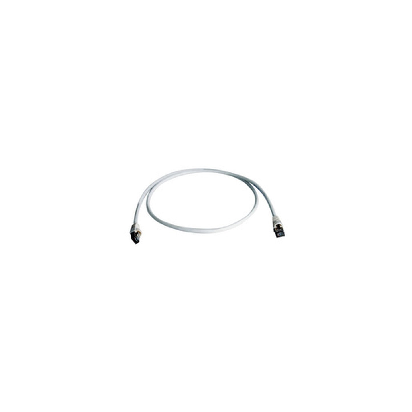 Telegärtner Câble patch, Cat.6A, S/FTP (profond), 2 m, blanc