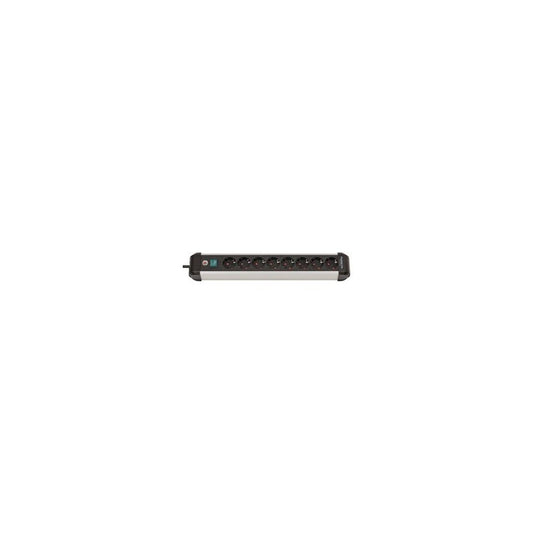 brennenstuhl Steckdosenleiste Premium-Alu-Line, 8-fach
