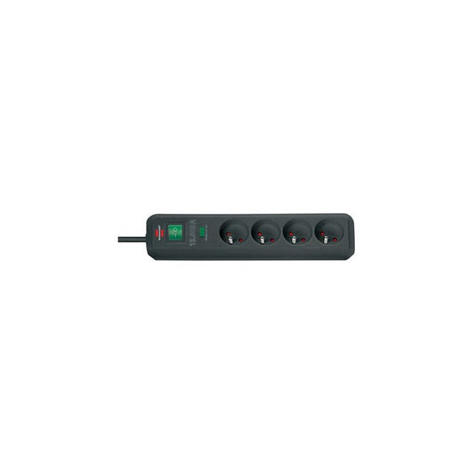 brennenstuhl Prolongateur multiprise "Eco-Line", 4 prises