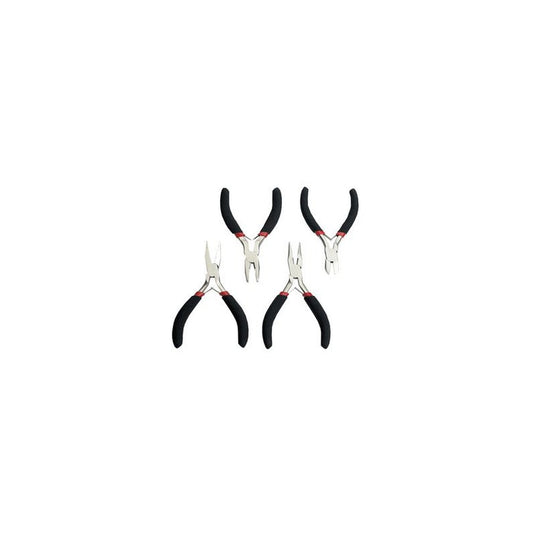 BRÜDER MANNESMANN Kit de pinces pour électronique, 4 pièces