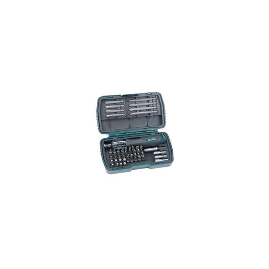 BRÜDER MANNESMANN Kit d'embouts, 53 pièces, boîte plastique