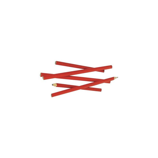 BRÜDER MANNESMANN Crayon de charpentier, oval, rouge, 250 mm