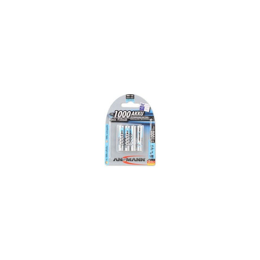 ANSMANN Pile rechargeable NiMH Premium, Micro AAA, 1.000 mAh