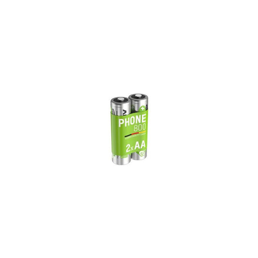 ANSMANN Pile Dect NiMH, Mignon AA, 800 mAh, blister de 2