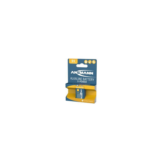ANSMANN Pile alcaline "X-Power", E-bloc 9V