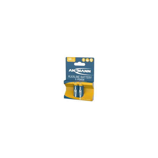 ANSMANN Pile alcaline "X-Power", Mignon AA, blister de 2