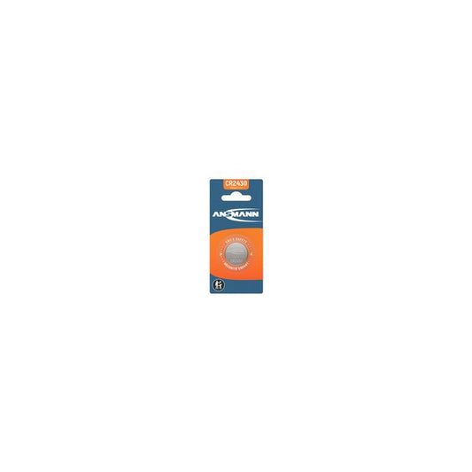 ANSMANN Pile bouton au lithium "CR2430", 3,0 Volt, blister