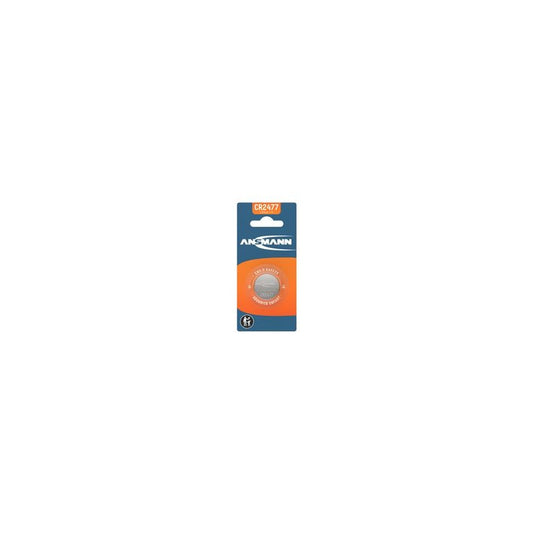 ANSMANN Pile bouton au lithium CR2477, 3 Volt, blister d'1