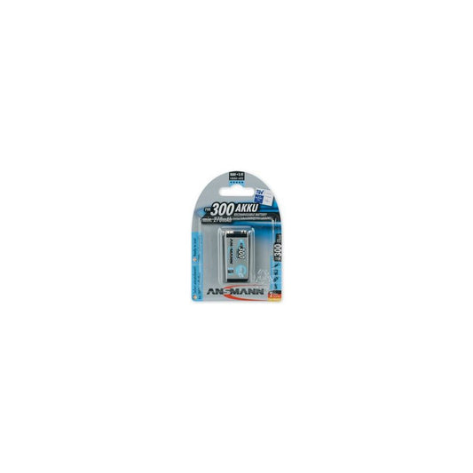 ANSMANN Pile rechargeable NiMH maxE, bloc E 9V, 300 mAh