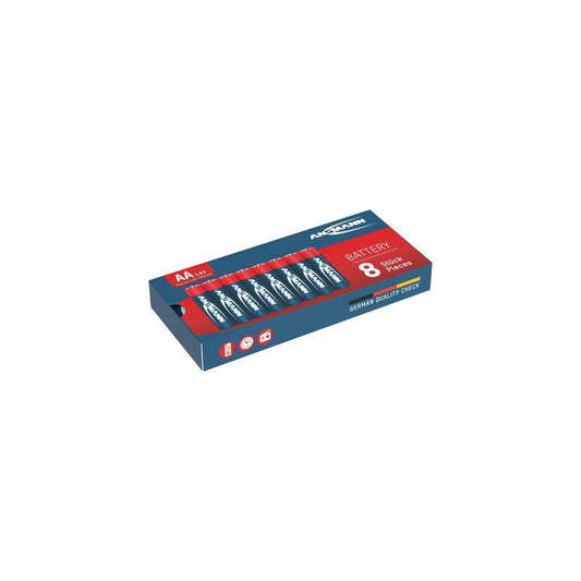 ANSMANN Pile alcaline, Migon AA, lot de 8