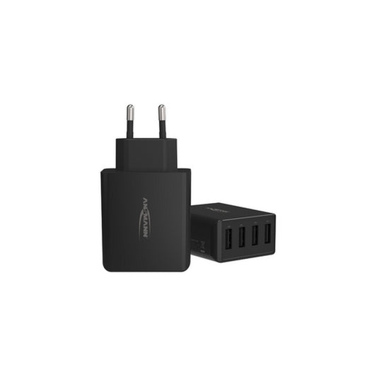 ANSMANN Chargeur USB Home Charger HC430, 4x port USB, noir