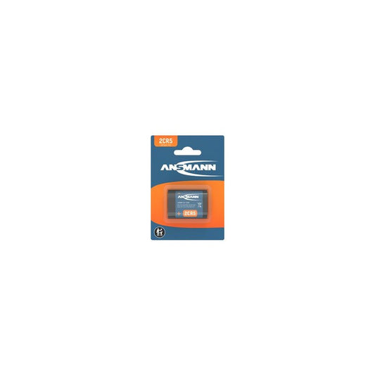 ANSMANN Pile au lithium 2CR5, 6 V, carte blister