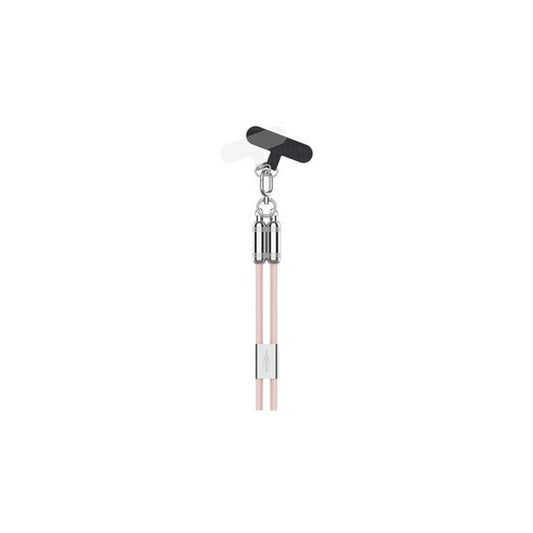 ANSMANN Bandoulière/câble pour smartphone, USB-C, rose