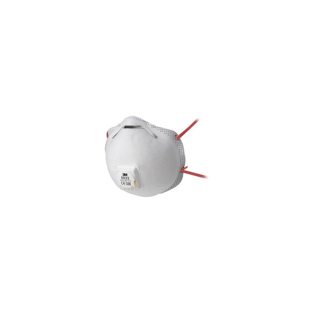 3M masque de protection respiration 8833 - classique, x10