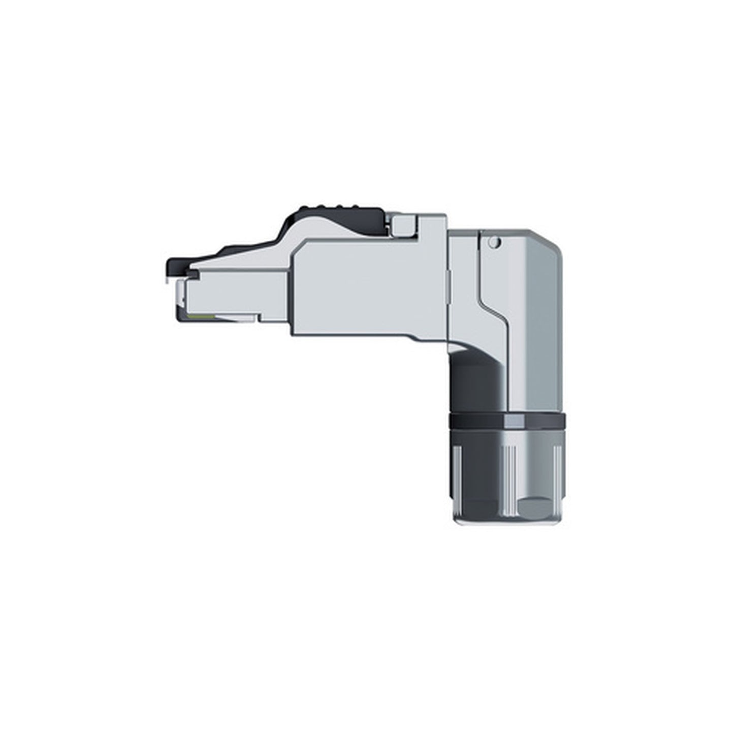 Telegärtner Fiche RJ45 MFP8 cat.6A(profond), replié, T568A,