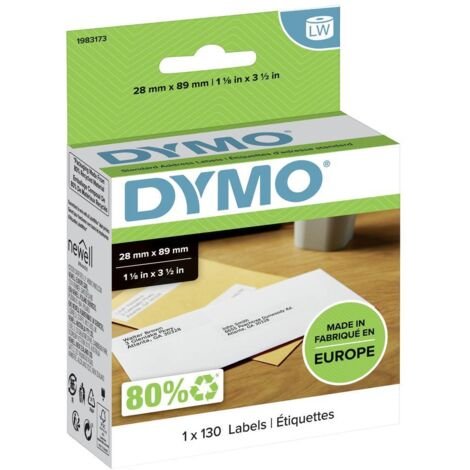 Rouleau d'étiquettes d'origine Dymo 1983173 - blanc