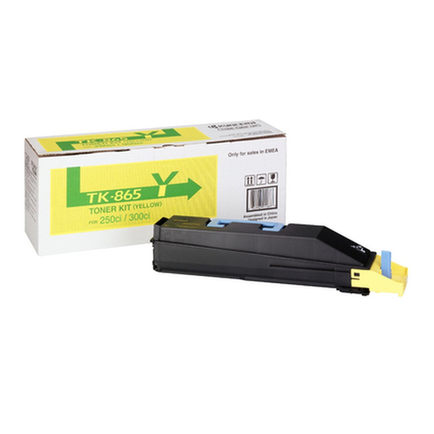 Toner d'origine Kyocera 1T02JZAEU0 / TK-865 Y - jaune