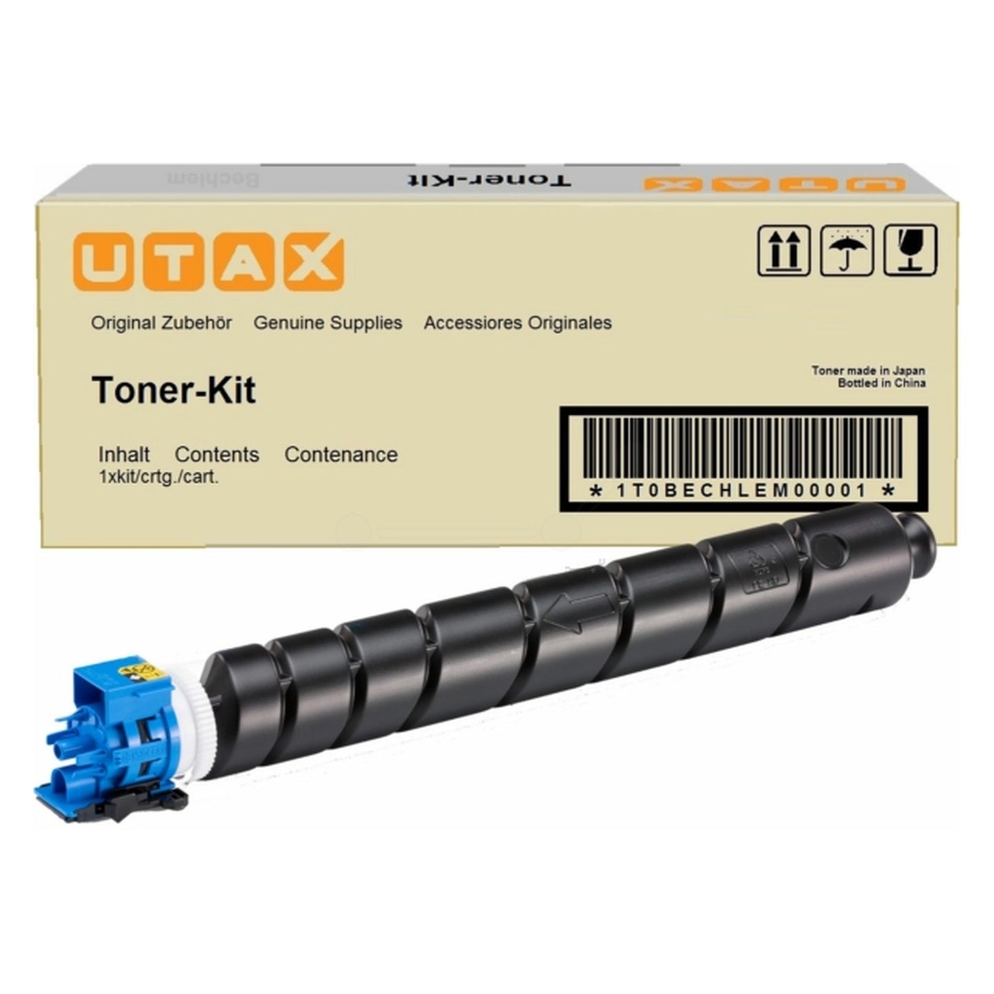 Toner d'origine Utax 1T02RLCUT0 / CK-8512 C - cyan