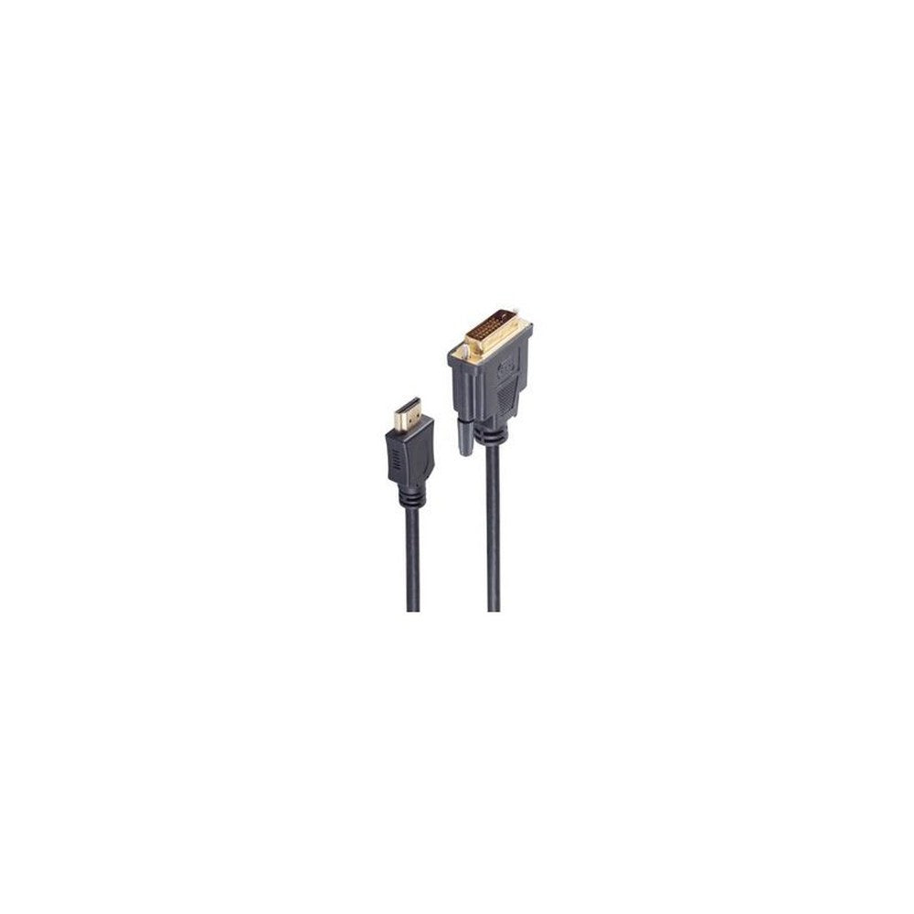 shiverpeaks BASIC-S Câble HDMI - DVI-D 24+1, longueur: 5,0 m