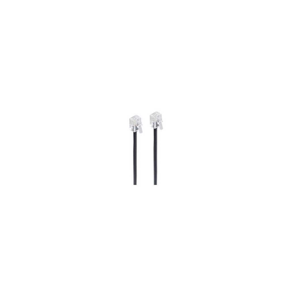 shiverpeaks BASIC-S Câble modulaire, RJ11-RJ11 mâle, 15,0 m